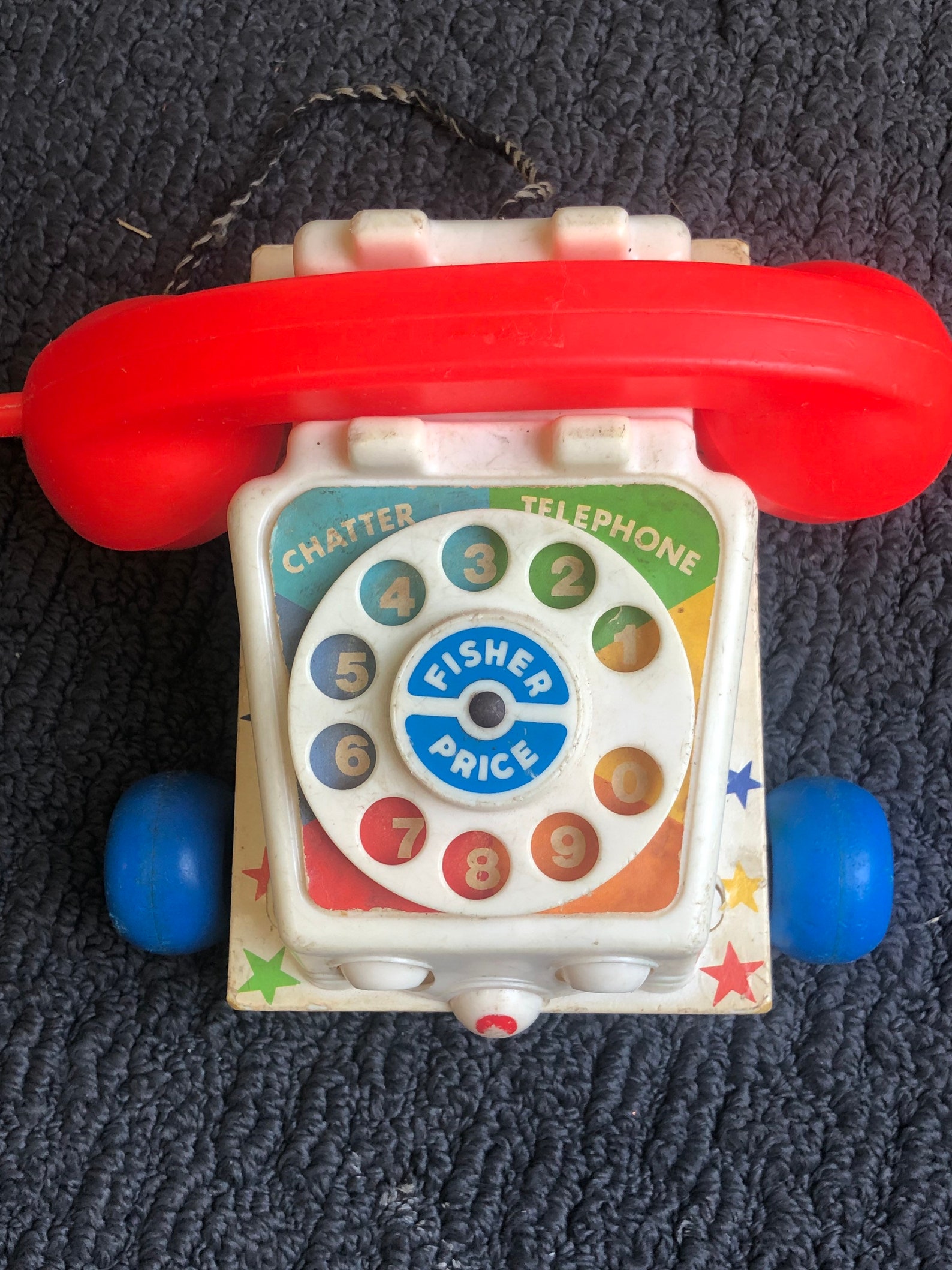 Vintage 1961 Fisher Price Chatter Telephone Etsy