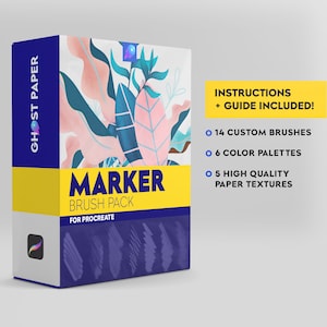 Marker Brush Set for Procreate