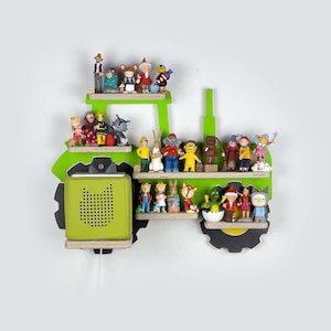 Tractor Tonie shelf for the Toniebox and up to 26 Toniefigurines