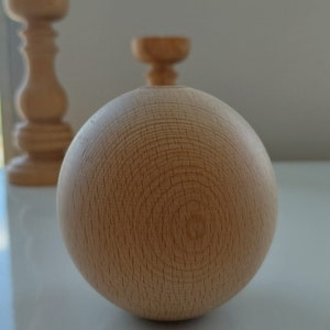 Wood Ball, Solid Wood Ball, Ball Feet, Coffee Table Leg, Bed Feet