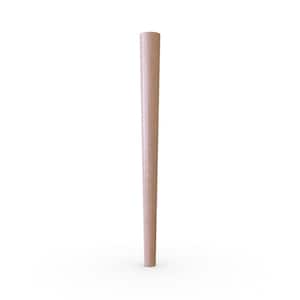 4Pcs of Tapered Wooden Table Legs | Made of Beech Wood
