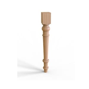 4Pcs of Wooden Table Legs | Made of beech wood