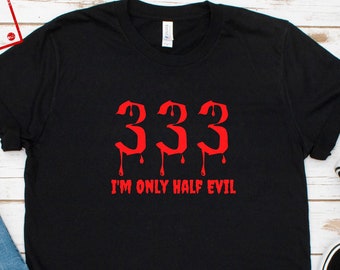 333 half evil moletom com capuz