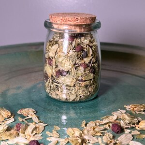 Warm the Heart Tea Blend | Hops, Hawthorn Berry, passion Flower | Organic Tea