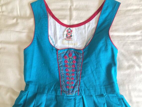 Vintage Heller Salzburger Trachten Overdress. Okto