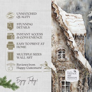 Tela Personalizzata Per Natale Con Pan Di Zenzero | Decorazione Murale Rustica Con Nome Famiglia