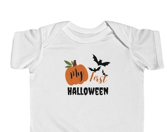 My First Halloween Baby Bodysuit, Babies First Halloween, Baby boy Halloween, Baby Girl Halloween, Infant Halloween, Spooky