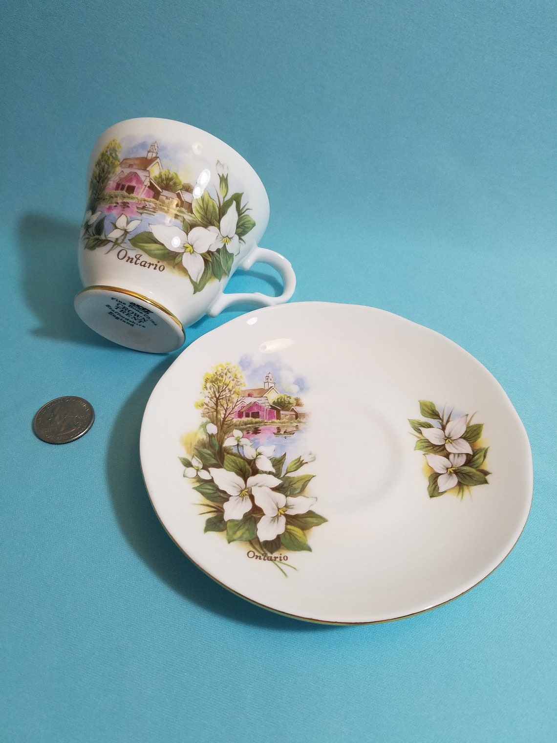 Vintage Crown Trent Fine Bone China Staffordshire England Etsy