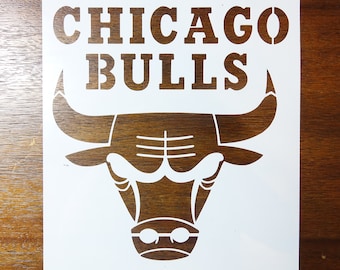 Nba Stencil Etsy