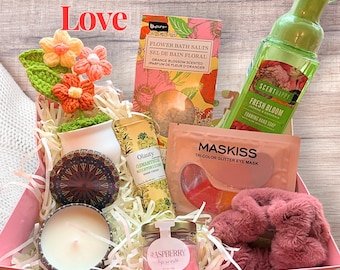 Mother's Day Self Care Gift Box – Relaxation Spa Set, Birthday Gift