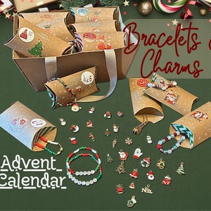 Teen Christmas Jewelry Advent Calendar Bracelet & Charm Collection