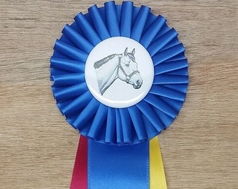 Quick Ship Horse Show Rosette Ribbon Set - McLaughlin Ribbon Awards