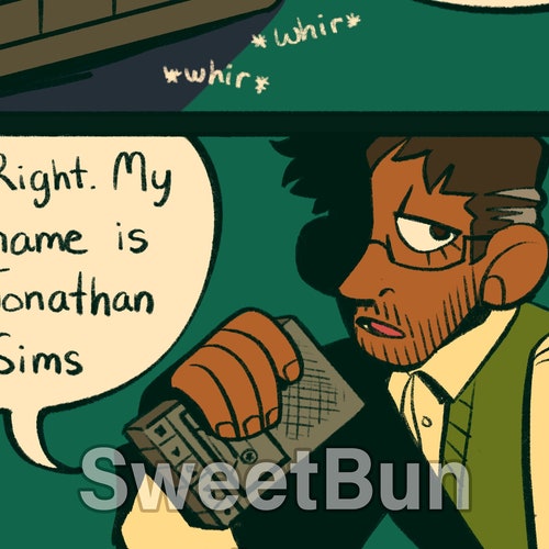 The Magnus Archives Print Jonathan Sims TMA Poster - Etsy