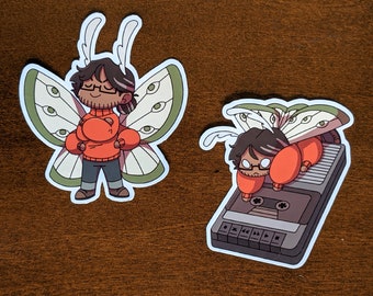 The Magnus Archives Inspired Moth Jons Stickers