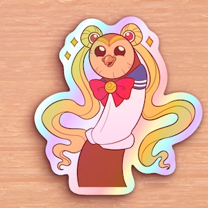 Sailor Hooty Holographic Sticker | The Owl House | TOH Sticker