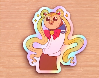 Sailor Hooty Holographic Sticker | The Owl House | TOH Sticker