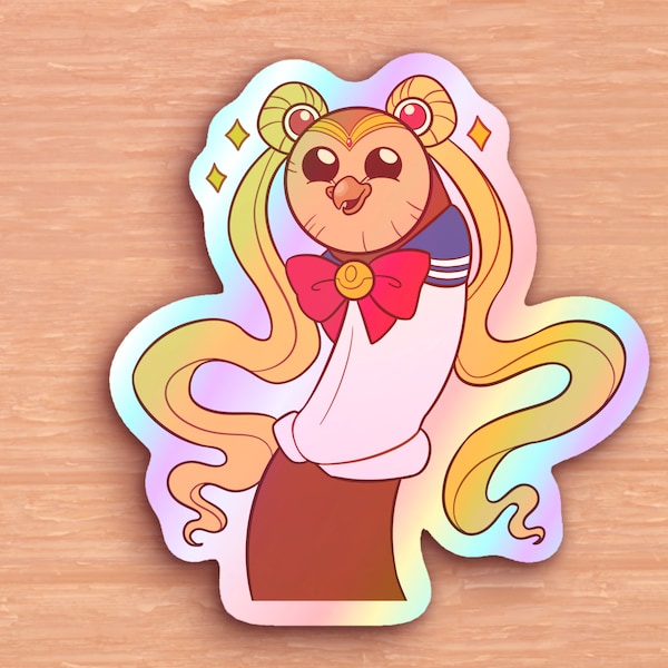 Sailor Hooty Holographic Sticker | The Owl House | TOH Sticker
