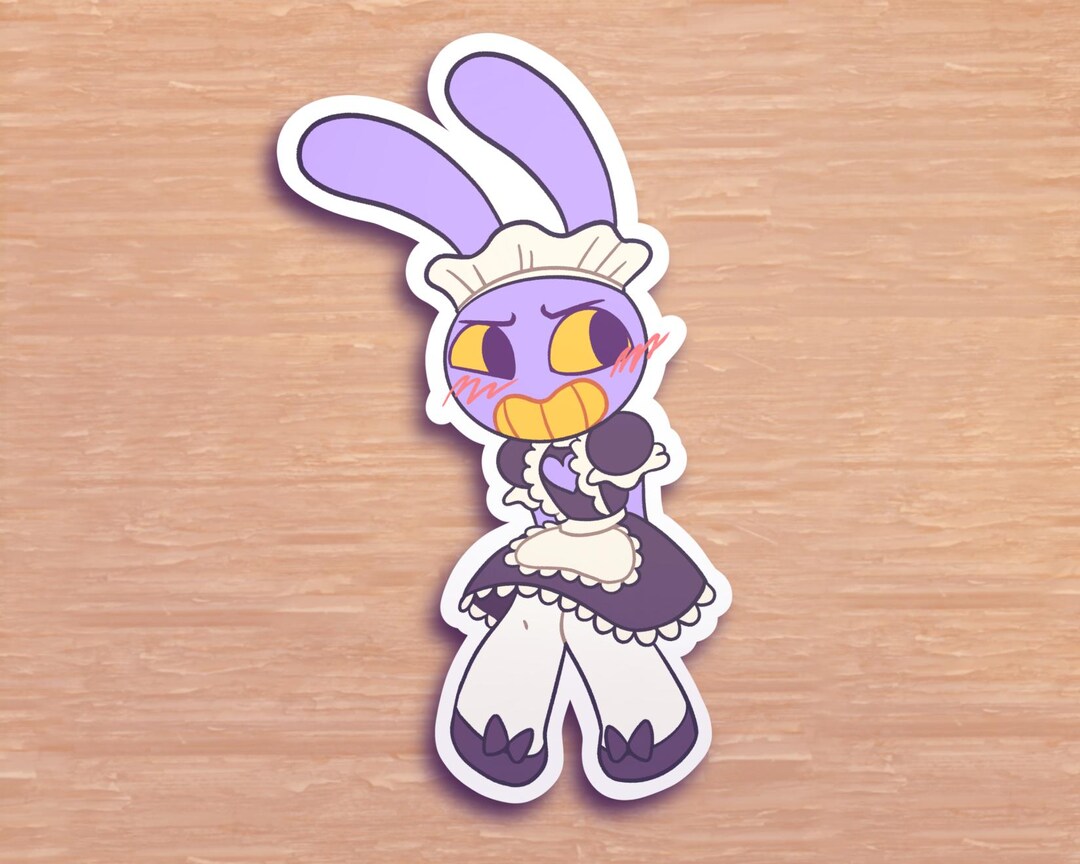 Amazing Digital Circus Sticker| ADC | Jax | Die Cut Sticker - Etsy Ireland
