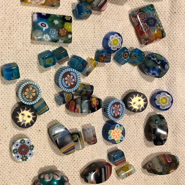 Millefiori Bead Assortment