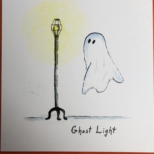 Ghost Light Art Print 8x10