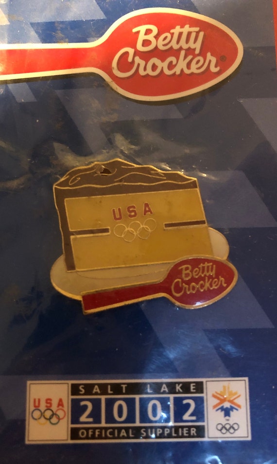 Vintage Betty Crocker USA Olympic Team Salt Lake C