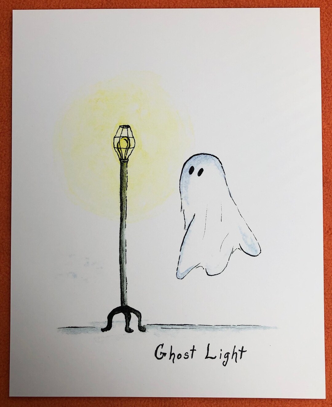 Ghost Light Art Print 8x10 - Etsy