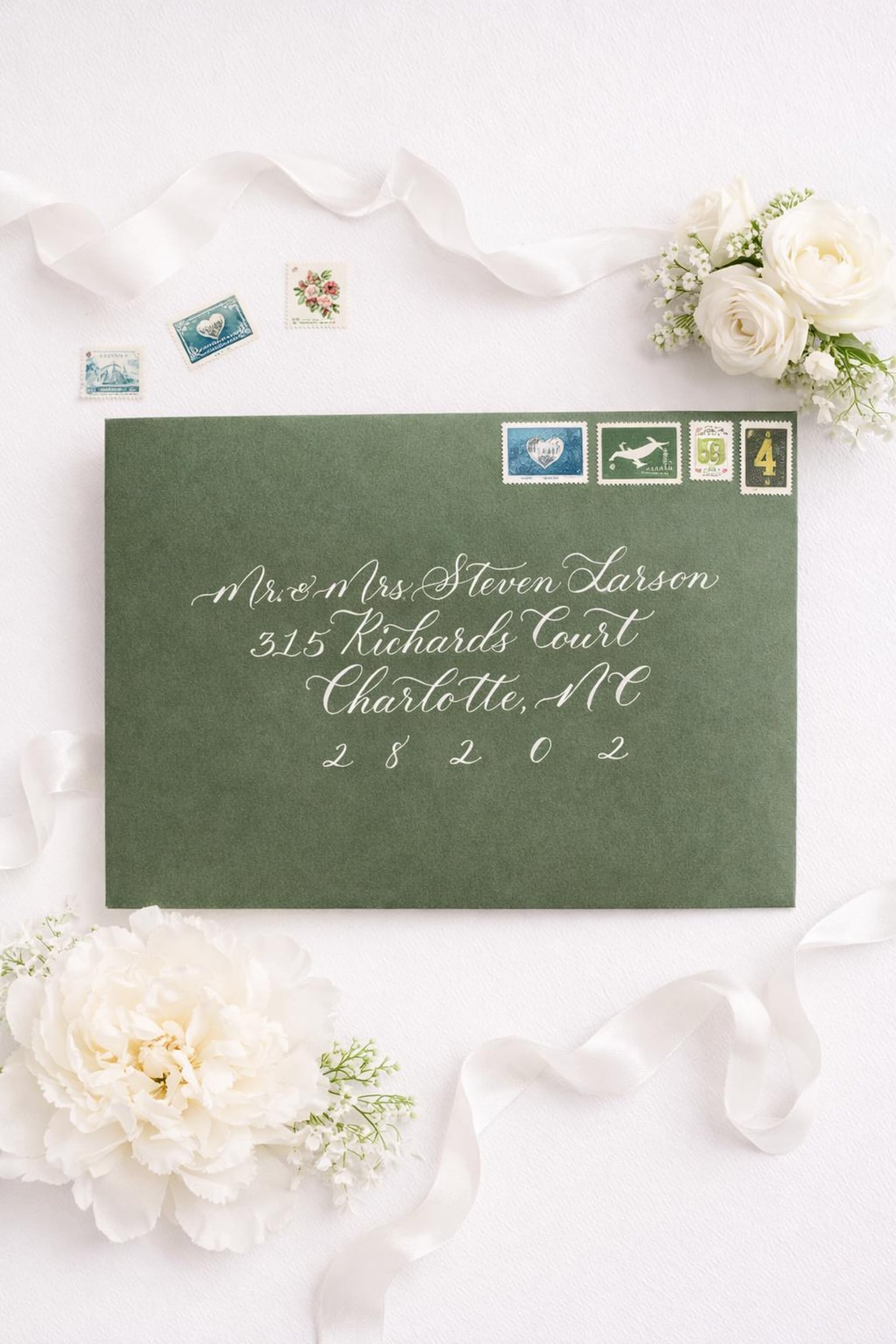 Luxury Handwritten Wedding Envelope Addressing | Custom Calligraphy ...