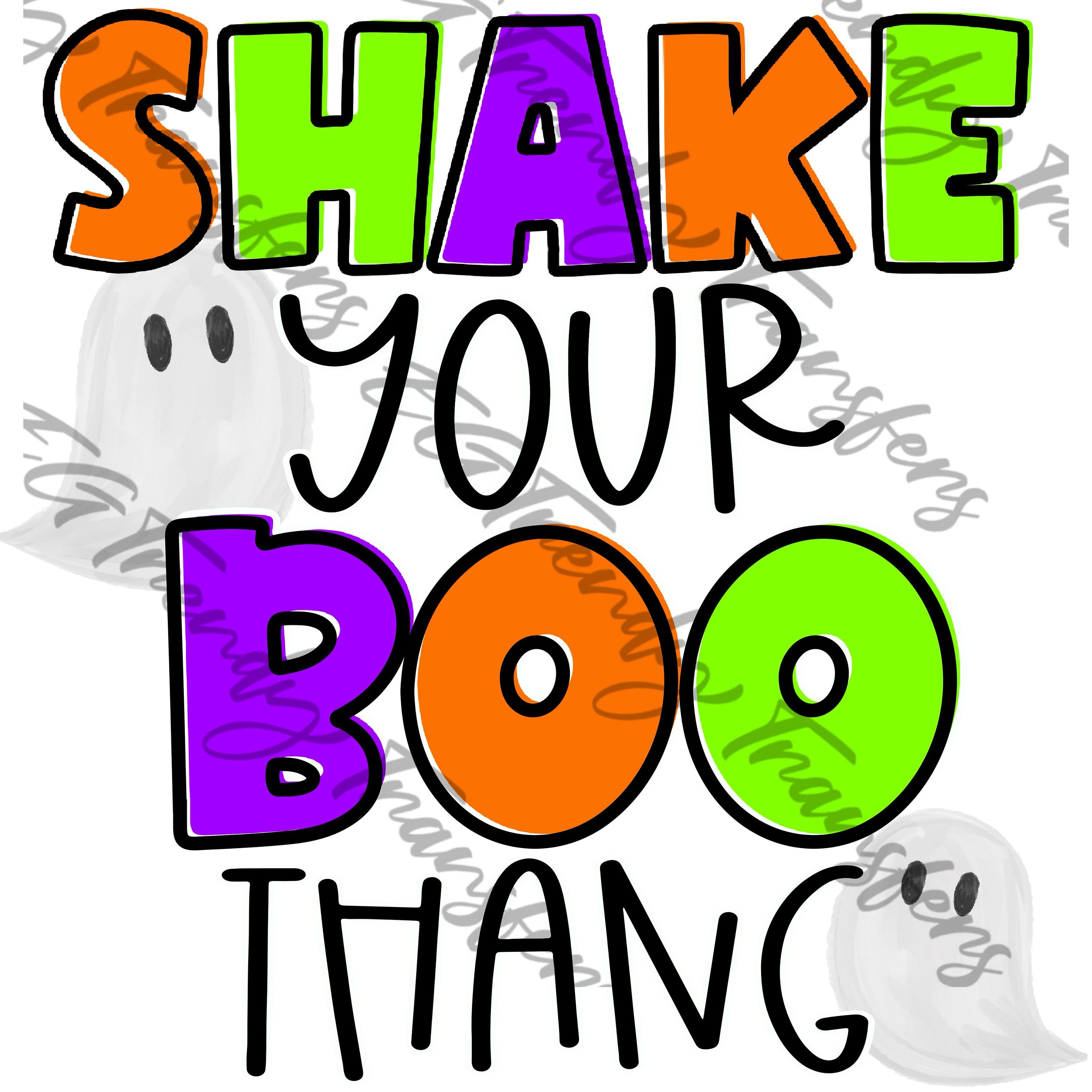 Shake Your Boo Thang Boo Thang Cute Halloween rts transfer Etsy
