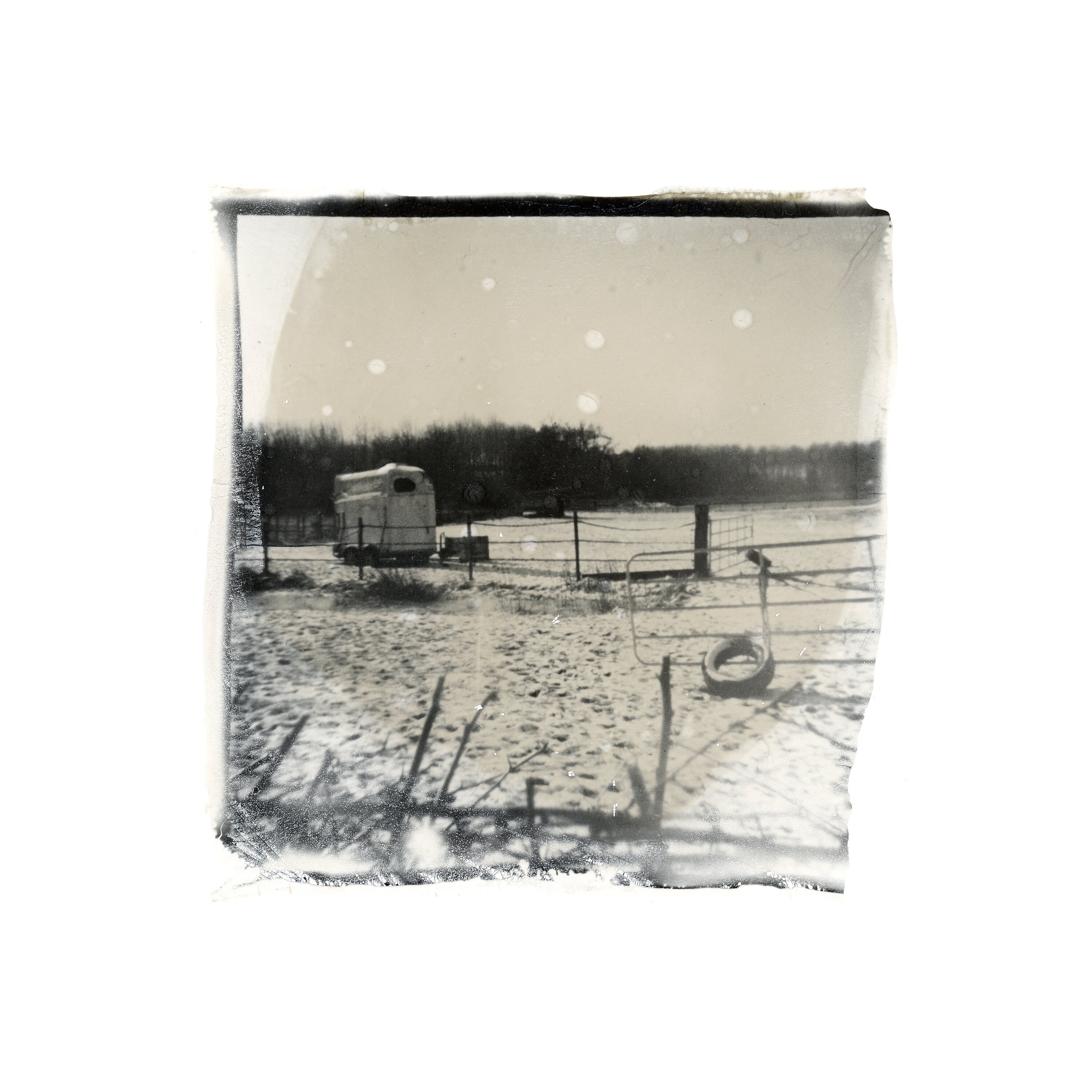 Reproduction Émulsionnage de Polaroid - Rural 5