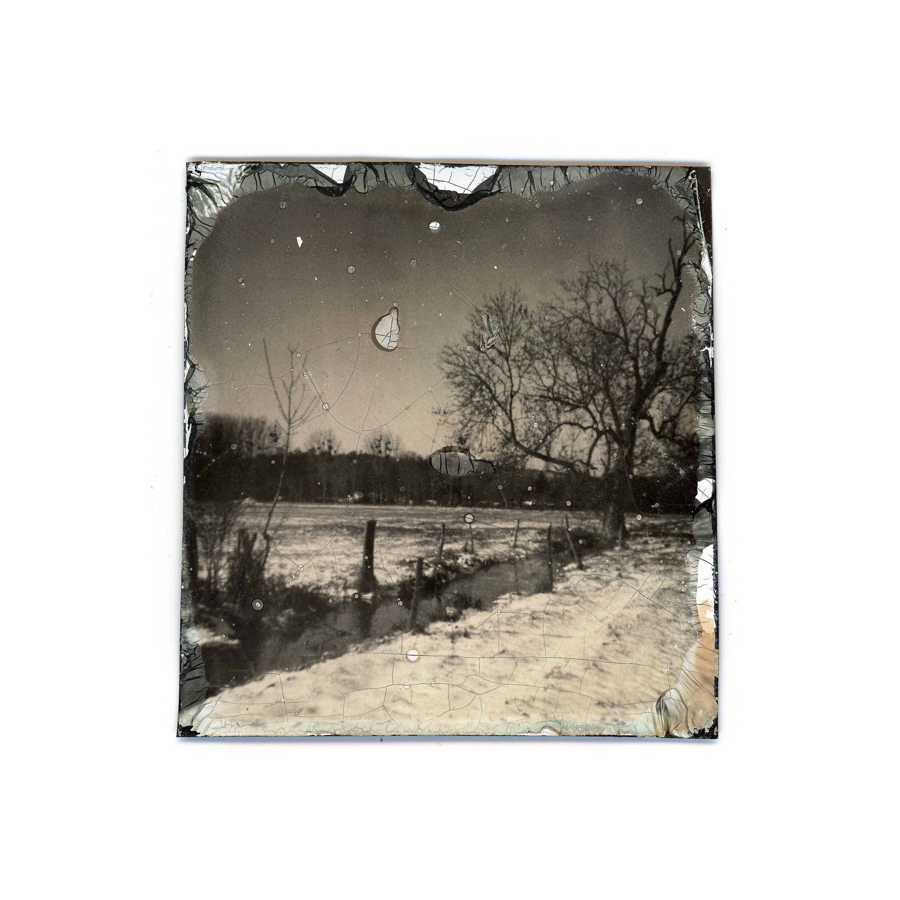 Reproduction Émulsionnage de Polaroid - Rural 10