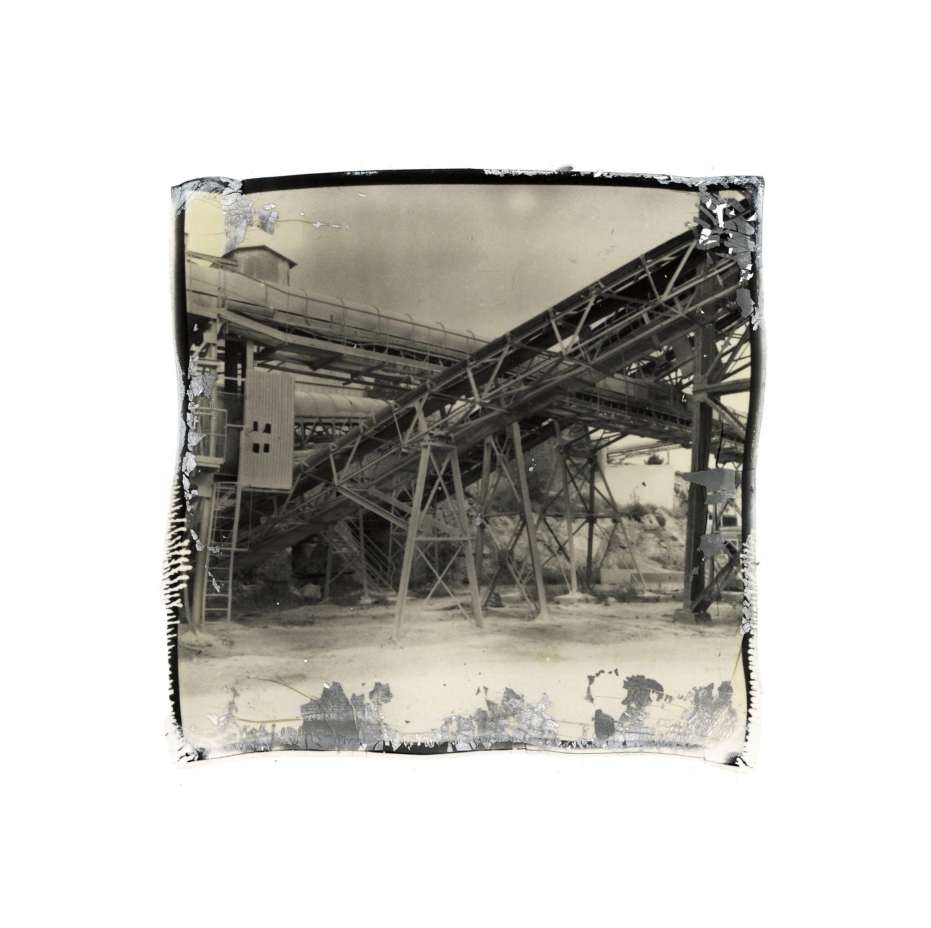 Reproduction Émulsionnage de Polaroid - Cimenterie