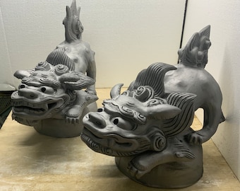 Vintage design remake Shishi Aun Pair
