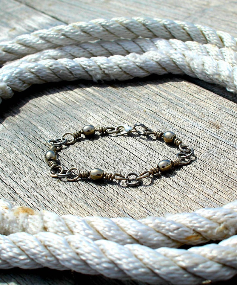 Ladies Bracelet Made With Fishing Tackle. Etsy