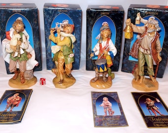 FONTANINI NATIVITY ACCESSORY 7.5in Scale Choose 72852 Josiah 52865 Michael 65169 Jareth 52857 Mordecai Box Card Italy Vintage Christmas Gift