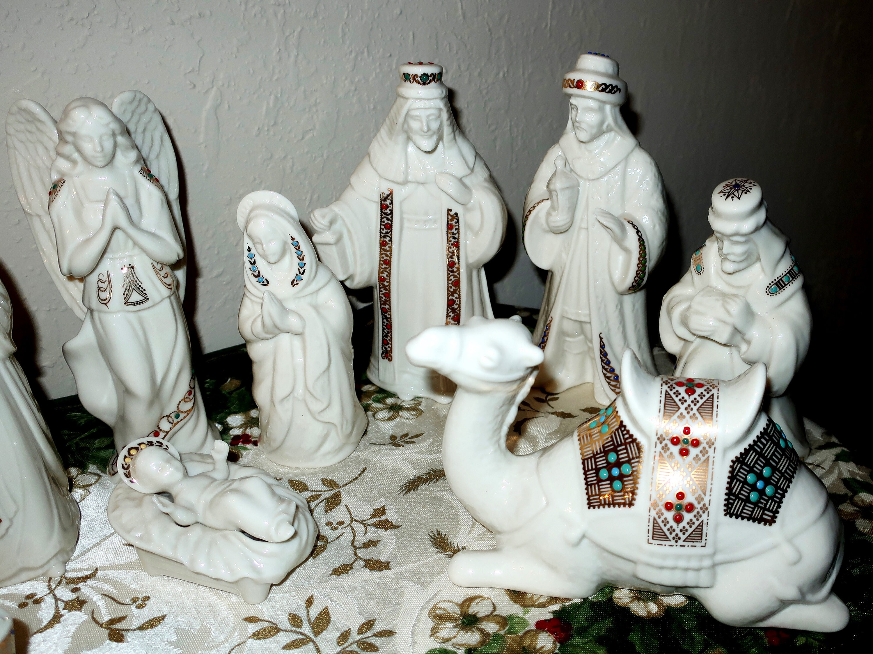 lenox china jewels nativity standing camel