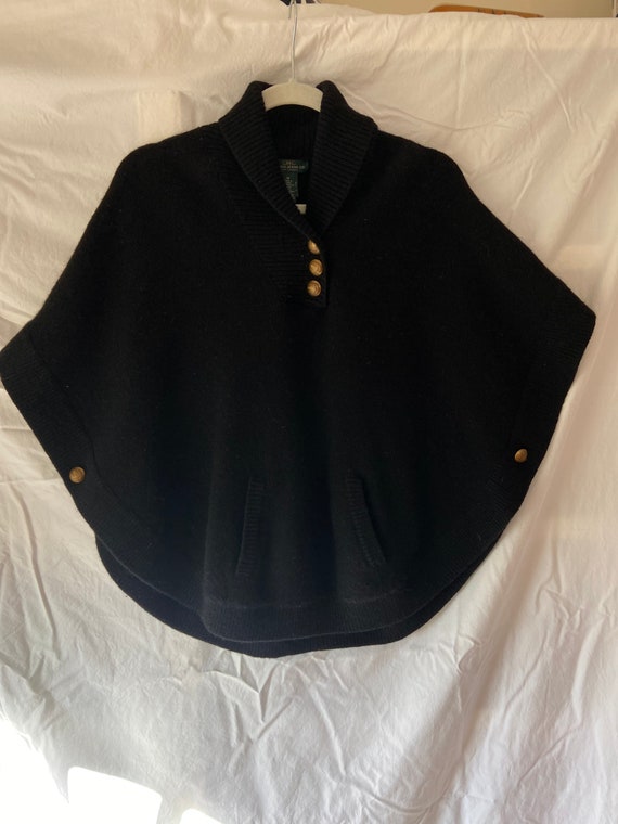 Vintage Ralph Lauren Sweater Poncho