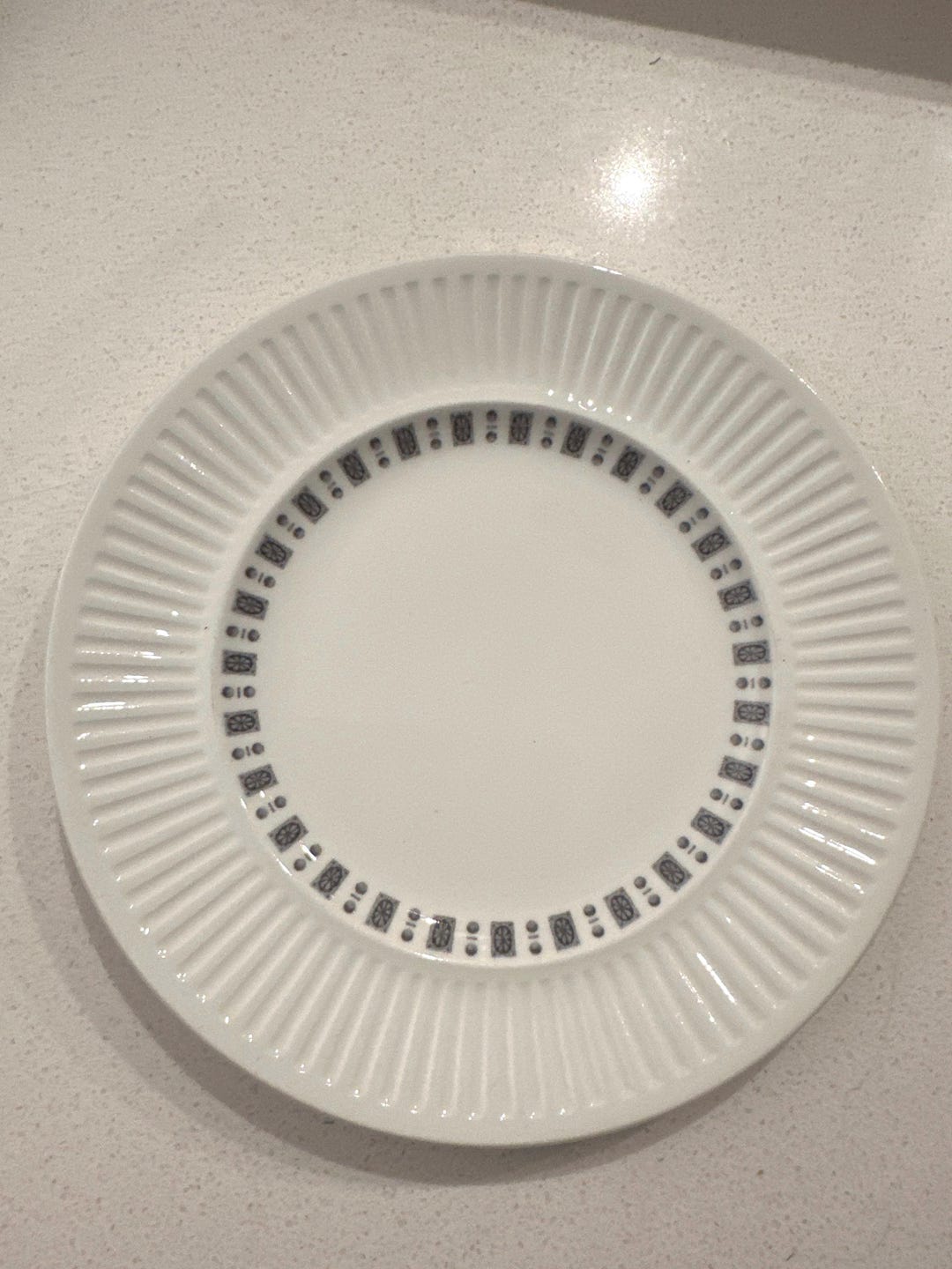 Embassy 3 Inch Embassy Ironstone Set of 4 Tea Side Plate 6.3 Inches Diameter Embassy ...