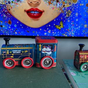 Train Cookie Jar - Etsy