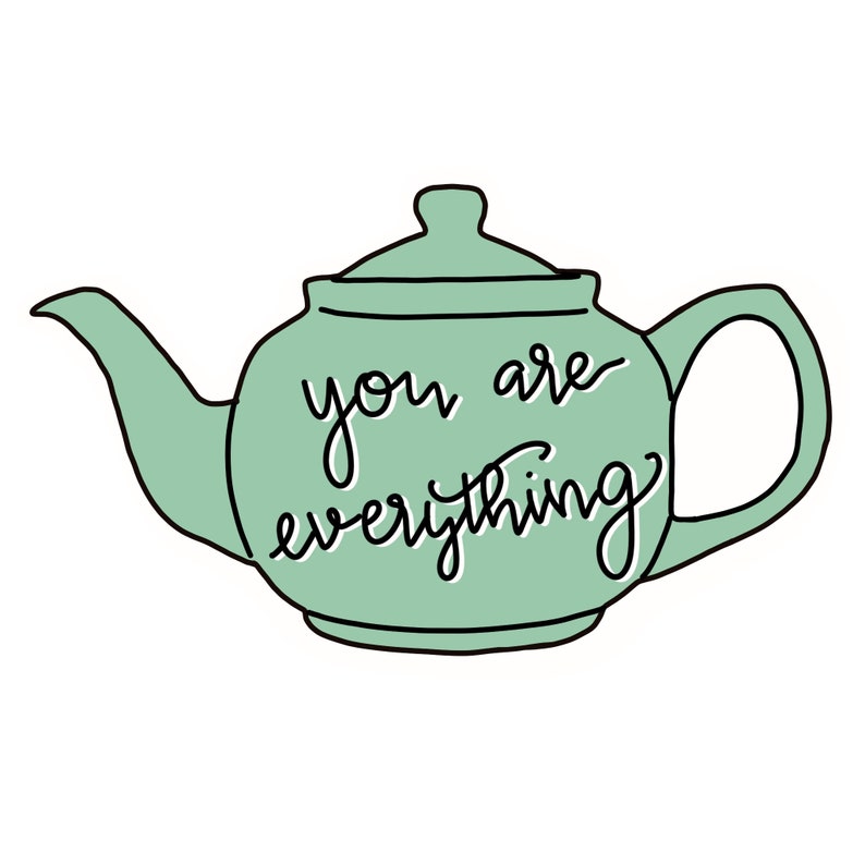 You are everything. The Office Sticker image 1