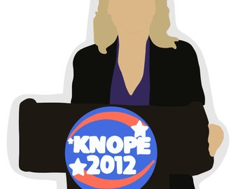 Leslie Knope 2012 - Parks & Recreation Sticker