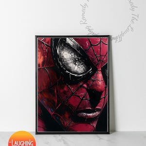 Spider-Man Wall Art | Printable Superhero Decor for Bedroom, Playroom, or Home Theater