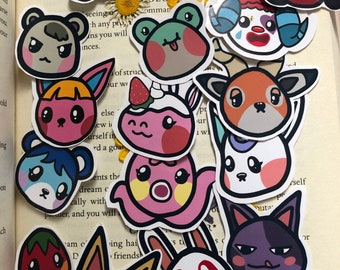 Large Crossing Cuties stickers