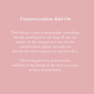 Custom Listing