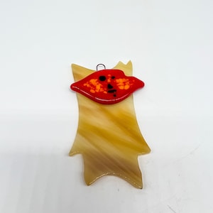 Suncatcher en vitrail inspiré de Korok Zelda fait à la main - Original Design petite taille Livraison gratuite