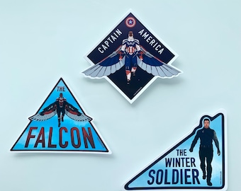 The Falcon and the Winter Soldier | TRIO Sticker Set