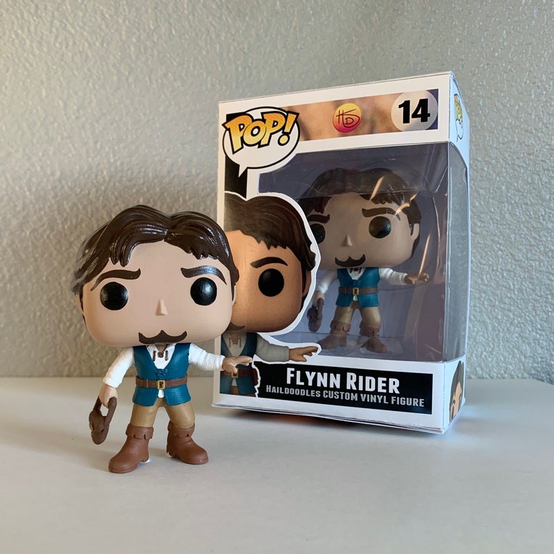 Flynn Rider tangled Custom Pop - Etsy