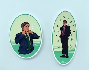 Wonder Woman: 1984 | Maxwell Lord | DUO Sticker Set