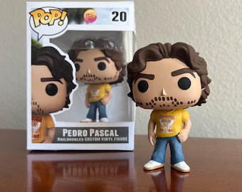 PRE-ORDER — Pedro Pascal (Lakers T-shirt) — Custom Pop