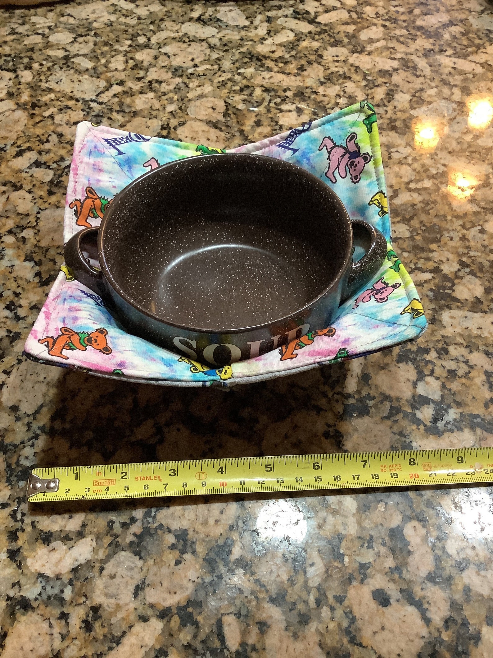 Grateful Dead Bowl Cosy 2 Different Grateful Dead Fabrics Etsy UK