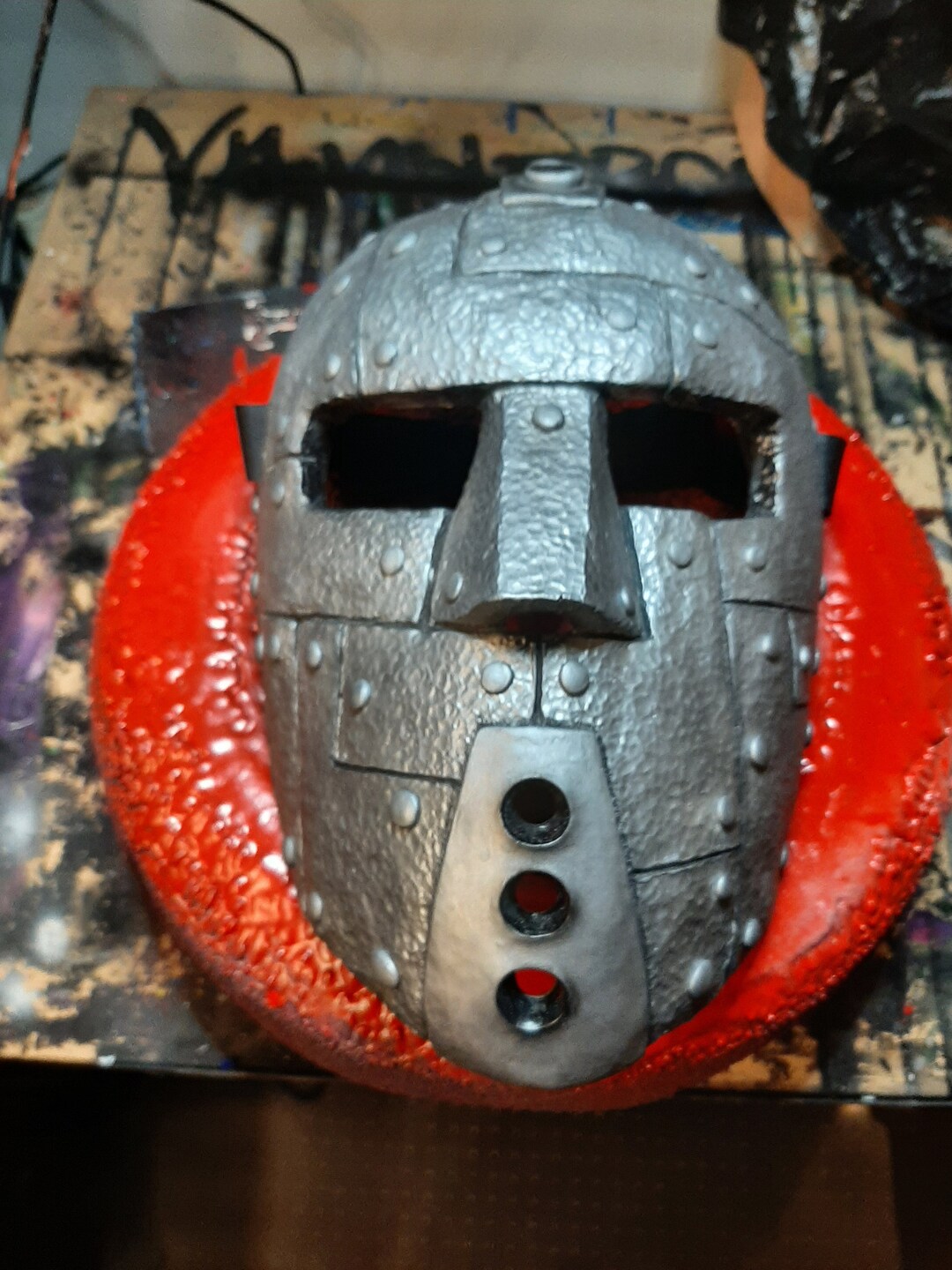 Iron Asylum Mask Etsy